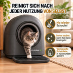 Reinigt sich nach jedem Toilettengang von selbst